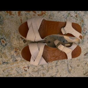 Wedge sandals